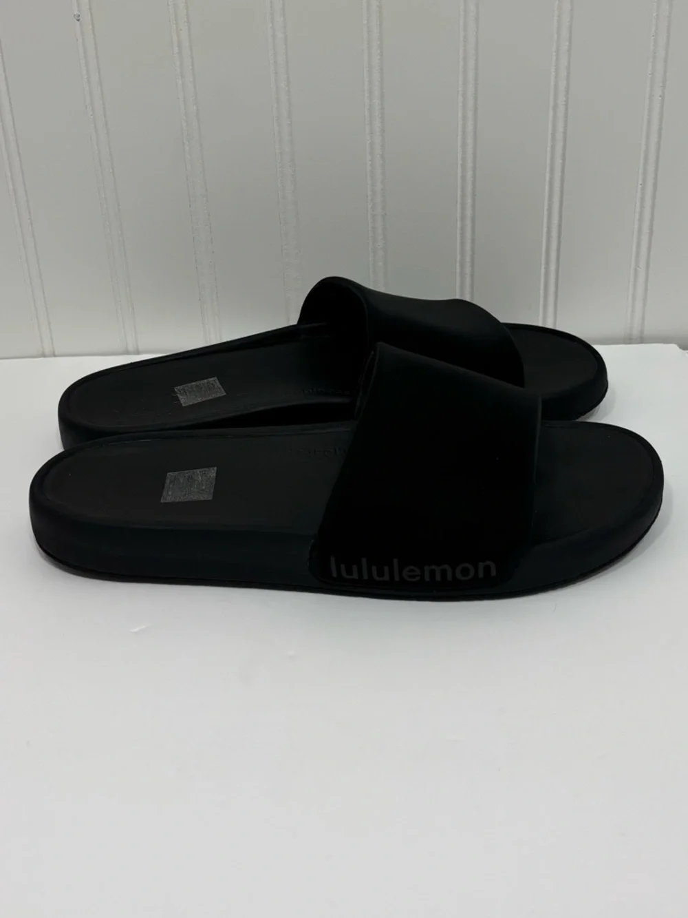 Lululemon Restfeel Slide Sandals Black Women’s Size 11 Comfort Slides - Picture 3 of 14